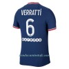 Camiseta de fútbol Paris Saint-Germain Marco Verratti 6 Primera Equipación 2021/22 - Hombre